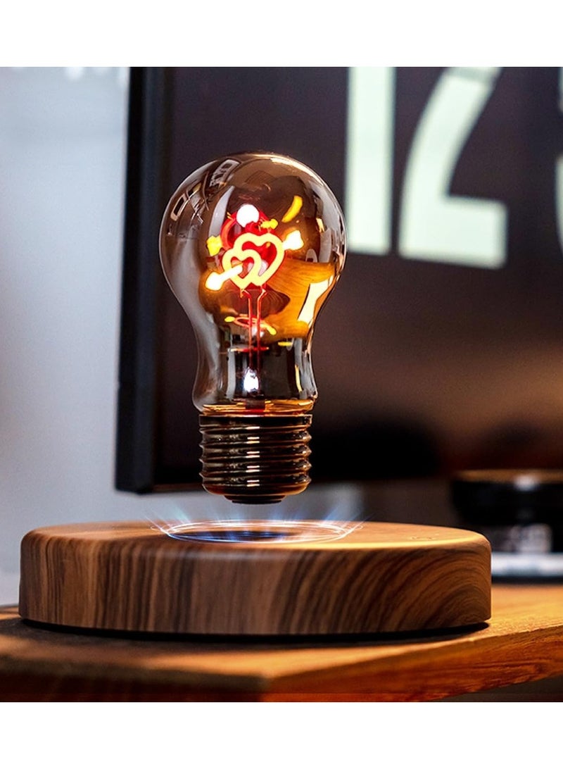 MOOCCI Magnetic Levitating Bulb Lamp Floating LED Desk Lamp for Unique Gifts, Room Night Light, Home Office Decor Tech Toys - Image 1