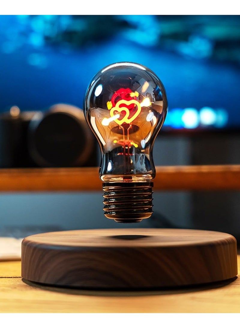 MOOCCI Magnetic Levitating Bulb Lamp Floating LED Desk Lamp for Unique Gifts, Room Night Light, Home Office Decor Tech Toys - Image 3