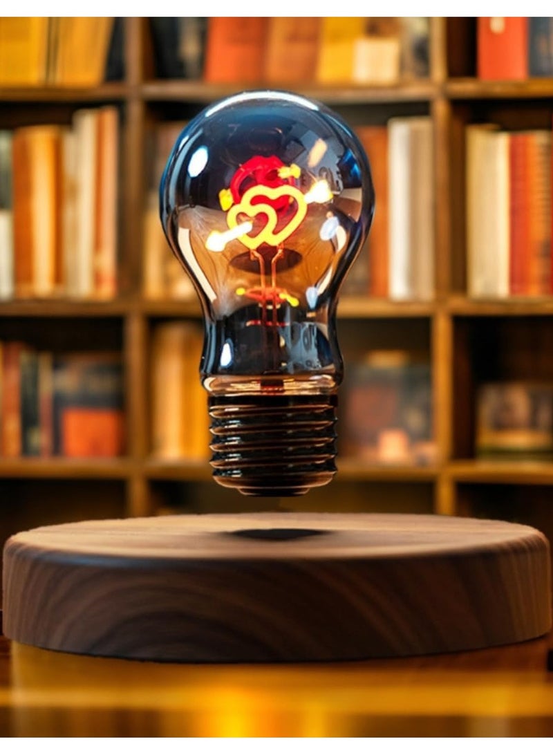 MOOCCI Magnetic Levitating Bulb Lamp Floating LED Desk Lamp for Unique Gifts, Room Night Light, Home Office Decor Tech Toys - Image 4