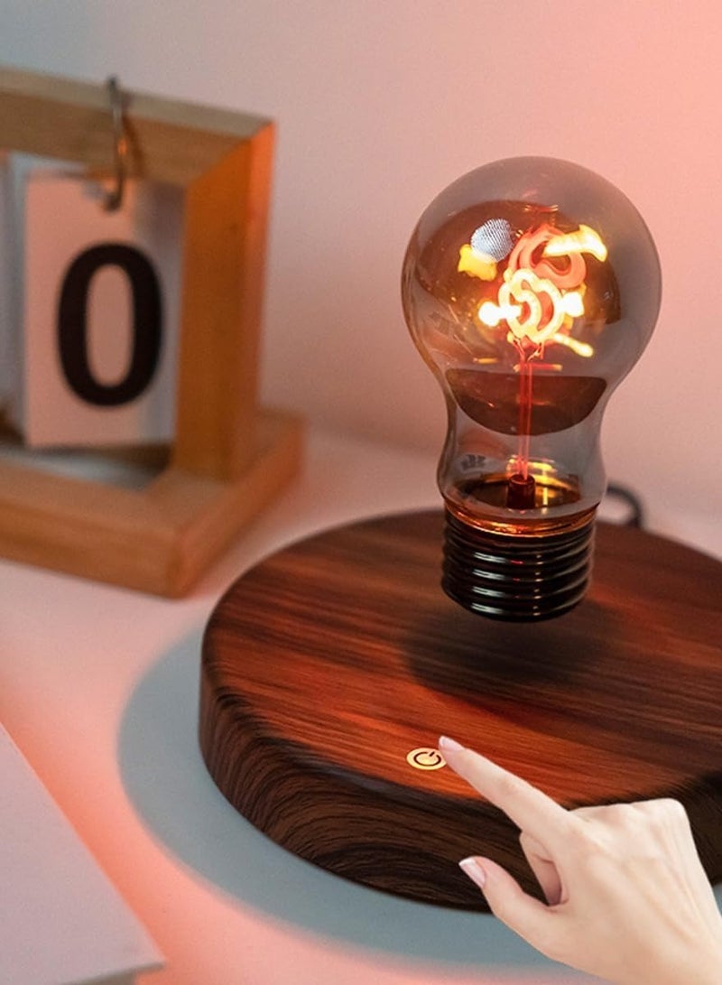 MOOCCI Magnetic Levitating Bulb Lamp Floating LED Desk Lamp for Unique Gifts, Room Night Light, Home Office Decor Tech Toys - Image 5