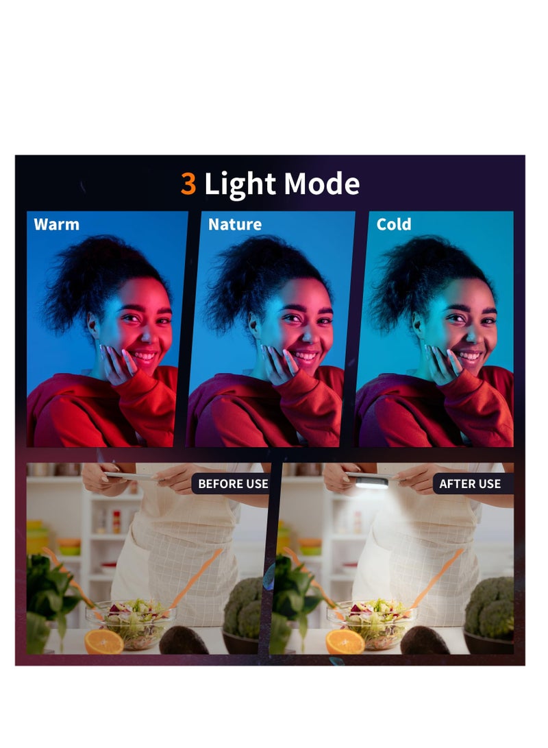 Excefore Selfie Light Magnetic, LED Fill Light Compatible with Magsafe, iPhone Light Rechargeable with Clip, for Selfies/TikTok/Zoom Calls/Video Conference/Travel Photography  - Image 4