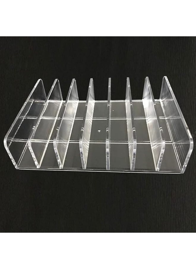 Horoof Home Horoof Home® Clear Acrylic CD & DVD Storage Box – Compact CD Holder for Desk & Shelf, 10x10x10 cm  - Image 3