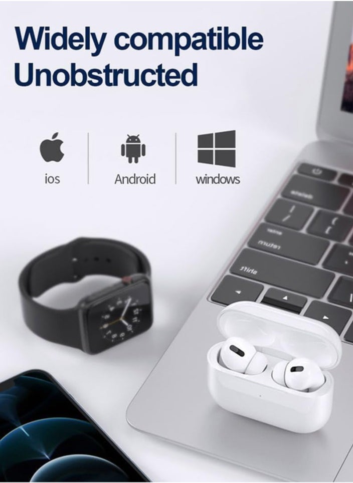 IQ TOUCH - IQ Touch True Wireless Stereo Earbuds Lightweight Headphones with Wireless Charging Case and Built-in Microphone - Image 1