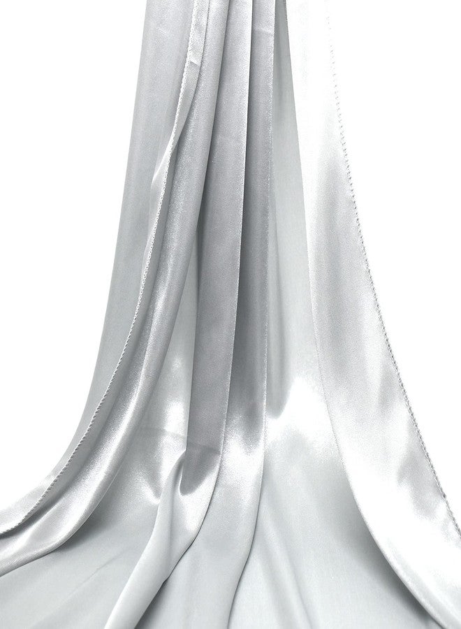 Ralcosuss Women’s Satin Silk Shawl and Wrap for Evening Party Dresses Bridal Bridesmaid Wedding Shawl Shoulder Cover Up - Image 2