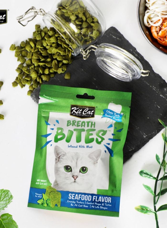 Kit Cat Breath Bites Seafoods Flavor 60g - Image 2