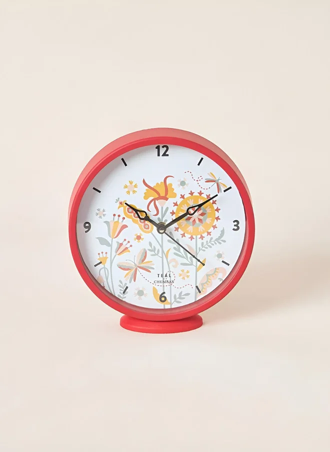 Chumbak  Teal by Chumbak |Sunshine Garden Table and Wall clock  | Best Price UAE