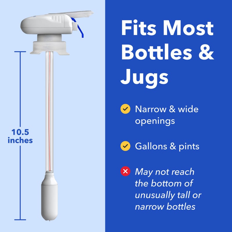 The Magic Tap Automatic Drink Dispenser: Hands-Free Milk, Beverage Dispenser, Drink Dispenser for Fridge Juice, Gifts for Women & Men: 1 Pack Peach - Image 5