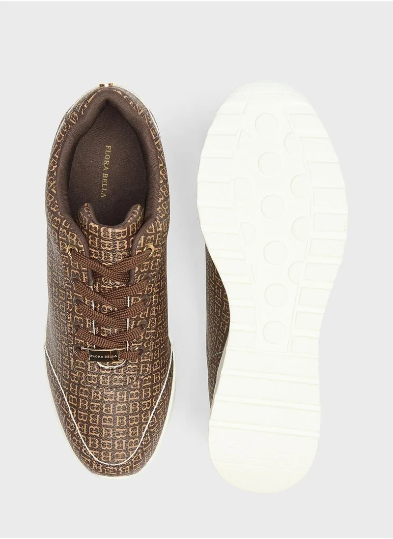 شو اكسبرس Lace Up Low Top Sneakers