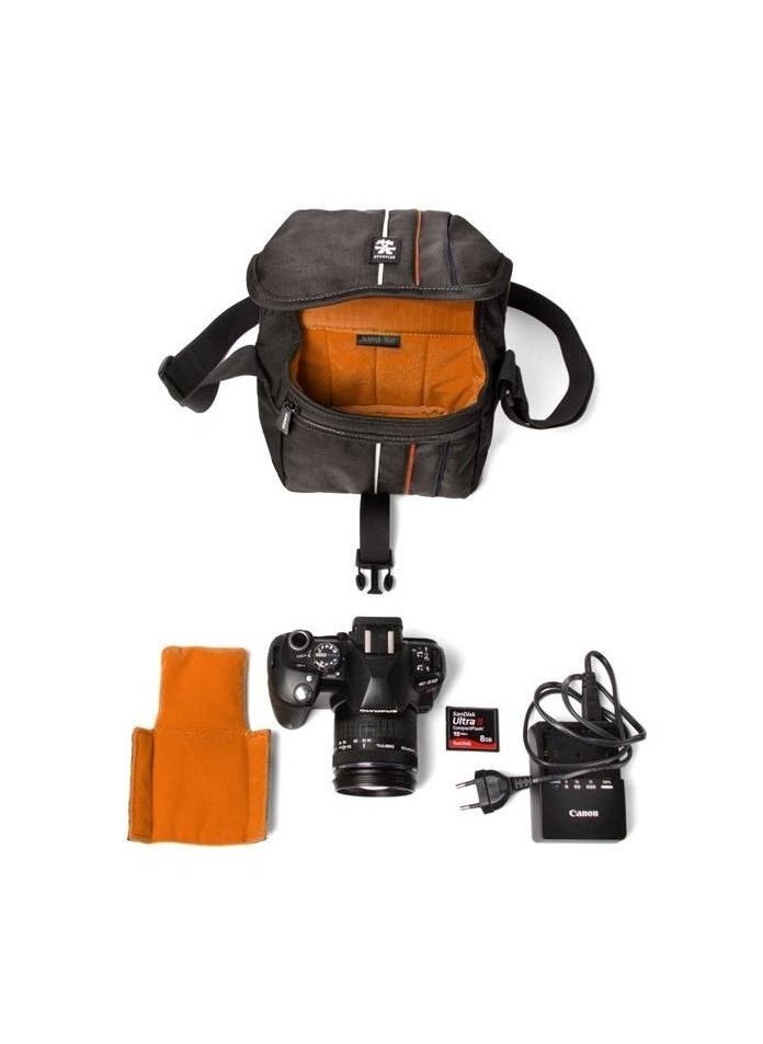 Crumpler - Crumpler JP1500-005 Jackpack Camera Bag 1500 Grey Black / Orange - Image 1