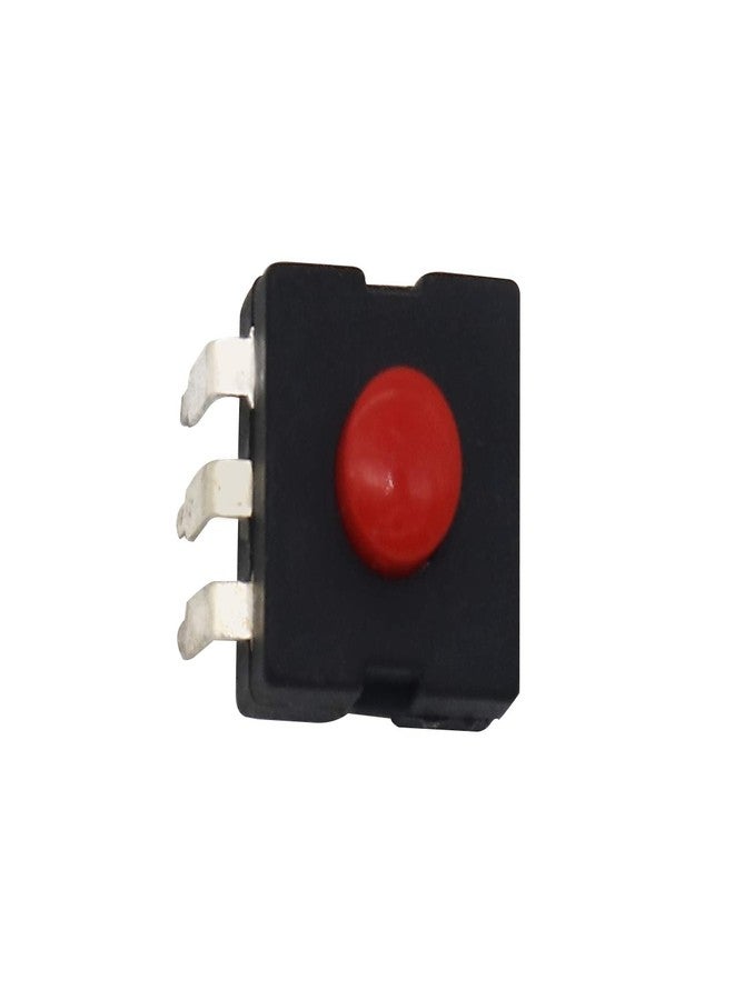 Electronicspices Electronic Spices PACK OF 10 Mini Red 3 Pin on-off 3 Position PCB Flashlight Push Button Switches - Image 2