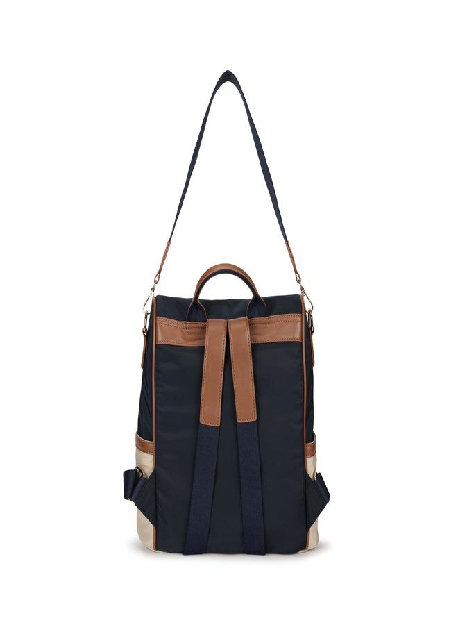 Fastrack CityBlock Backpack | Nylon Backpack for Women | Spacious Main Compartment, Internal Organiser Pockets, External Zip Pocket, Bottle Holders & Three Carry Options - Image 5