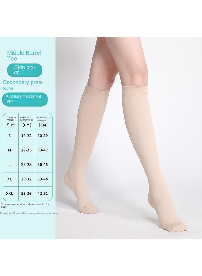 Bluejw Pressure Calf Socks Women's Gradient Elastic Compression Socks Secondary Pressure Socks In Long Tube Pants Shaped Leg Socks  - Image 1