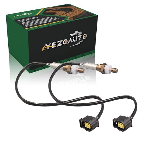 Yezoauto Set of 2 O2 Oxygen Sensor Upstream Downstream Compatible with Chrysler 300 0512 Aspen 0709 Dodge Avenger 0810 Jeep Commander 0610 Ram 2500 Dakota 2011 More Replace 2344587 - Image 1