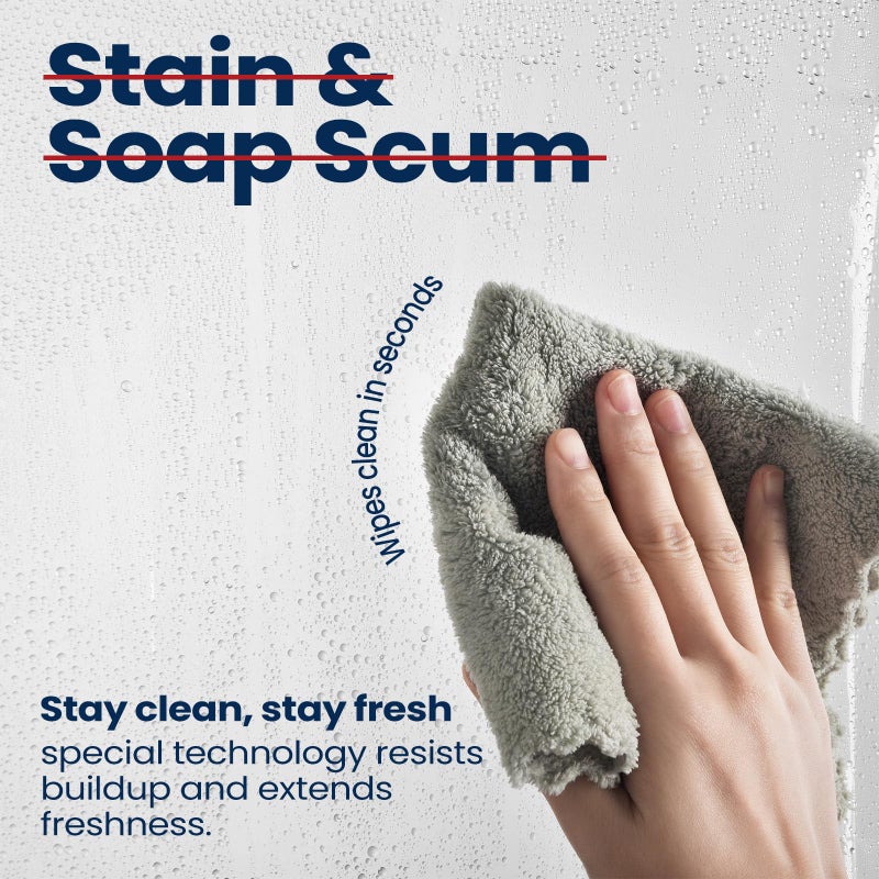 downluxe Clear Shower Curtain Liner, PEVA Heavy Duty Plastic Shower Liner with 3 Magnets, 72" x 72" Waterproof Bathroom Curtain - Image 3