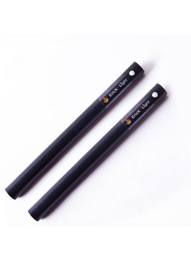 EricX Light Light 2 Pcs 1/2 Inch X 6 Inch Ferrocerium Rod Flint Fire Starter, Super Thick Rod Provide You A Decent Shower Of Sparks, Drilled A Lanyard Hold Great For Diy Your Own Survival Kit - Image 1