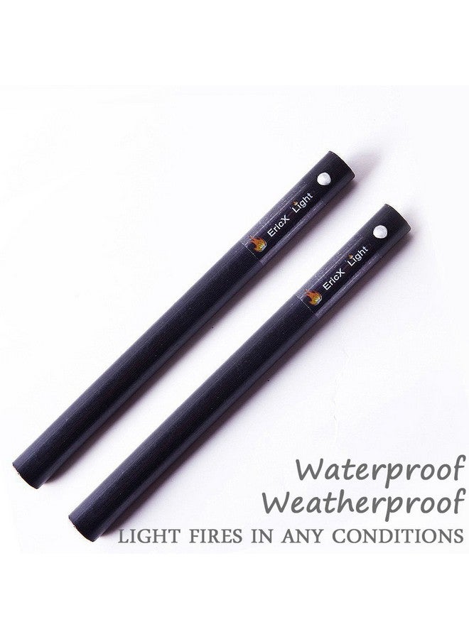 EricX Light Light 2 Pcs 1/2 Inch X 6 Inch Ferrocerium Rod Flint Fire Starter, Super Thick Rod Provide You A Decent Shower Of Sparks, Drilled A Lanyard Hold Great For Diy Your Own Survival Kit - Image 5