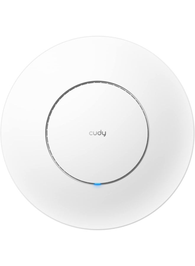 Cudy AX3000 2.5G WiFi 6 Wireless Access Point, 2.5Gbps RJ45, Business WiFi Solution w/Mesh Support, Seamless Roaming & MU-MIMO, PoE or DC Powered, 12V DC Power Adapter included, AP3000 - Image 1