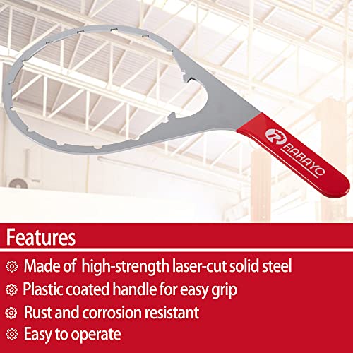 RARAYC Colar/Vent Cap Fuel Filter Wrench for 380134 382 Compatible with Detroit Diesel Truck Cummins Engines with 6 inch Inner Diameter - Image 4