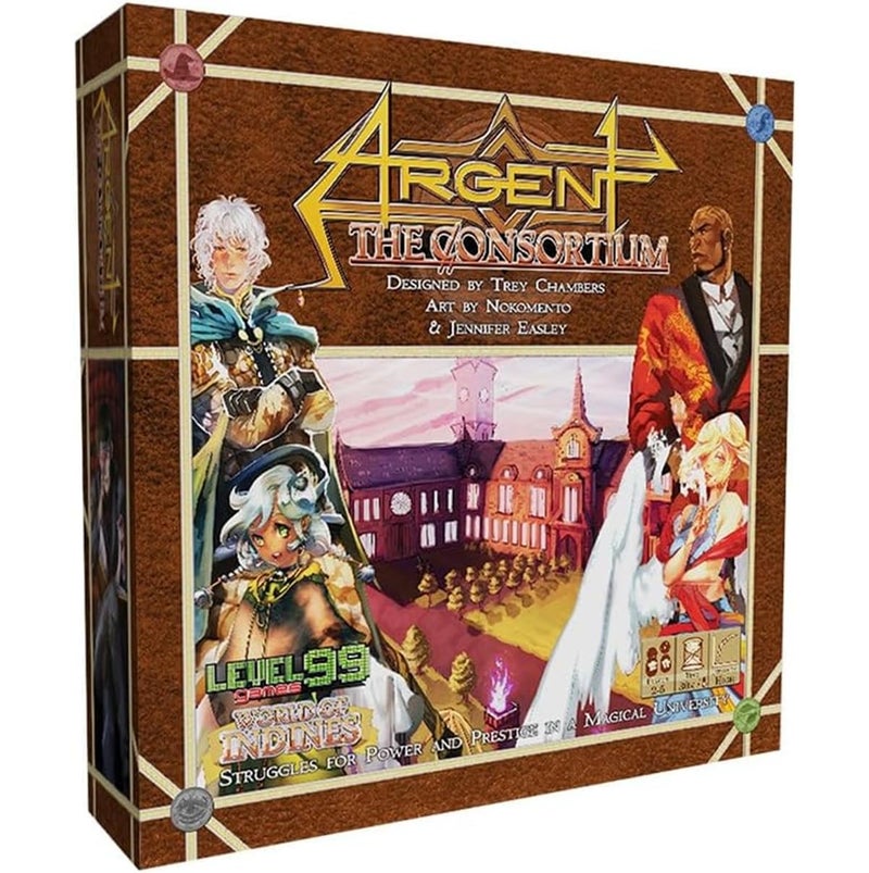 Level 99 Games Argent The Consortium Strategic Planning Board Game Hidden Roles Tactical Depth - Image 3