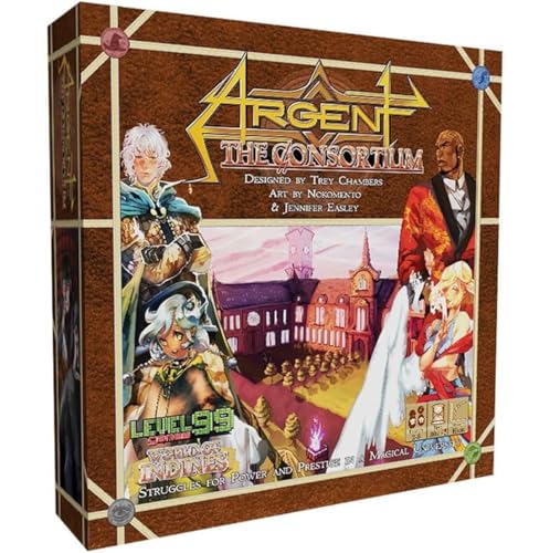 Level 99 Games Argent The Consortium Strategic Planning Board Game Hidden Roles Tactical Depth - Image 1