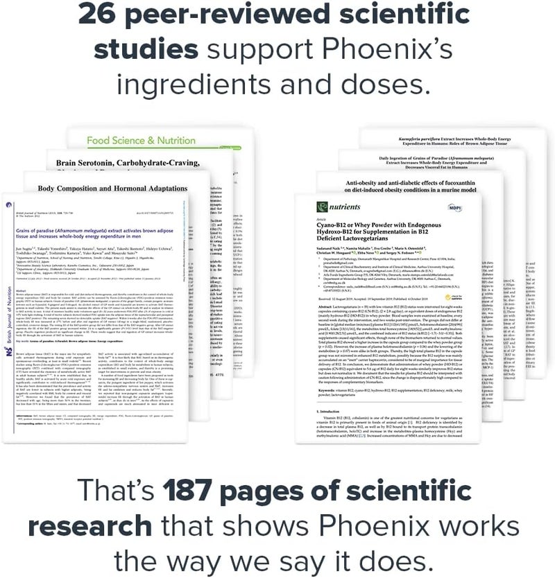 LEGION Phoenix Thermogenic Fat Burners  Weightloss Pills  30 Serving 90 Capsules Caffeine - Image 5