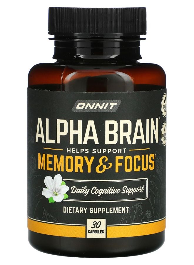 Onnit Alpha Brain® 30 Capsules
