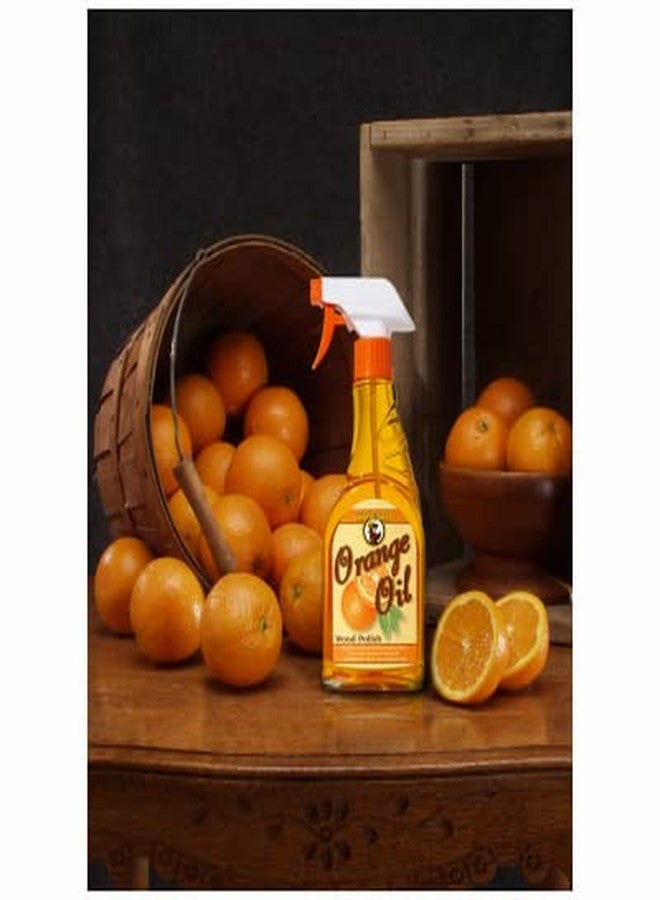 Howard Orange Oil Wood Polish and Howard Feed-N-Wax Wood Polish and Conditioner, Bundled with Steel Wool - Image 2