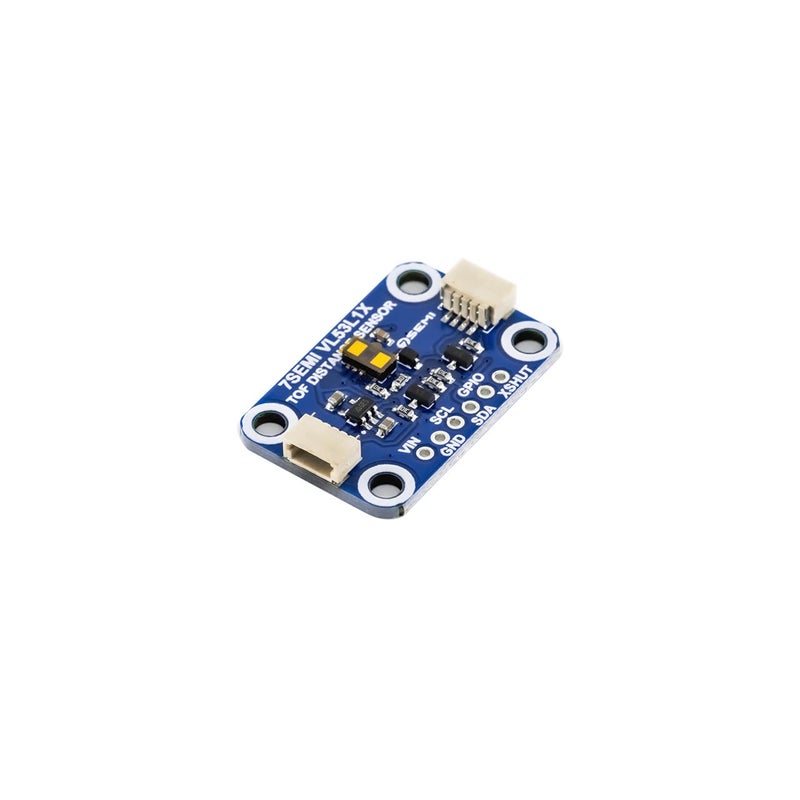 7SEMI VL53L1X ToF Distance Sensor Breakout | 4m High-Precision Laser Ranging Module | I²C Interface, 3.3V–5V Supply | Millimeter Resolution, Compact Board for Robotics, Drones & IoT Projects - Image 1