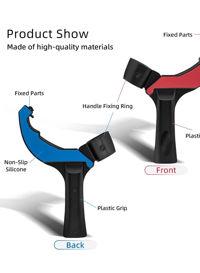 Y&D Compatible with Oculus Quest 2 Table Tennis Paddle Grip Handle, Touch Controller Playing Eleven VR Game for  - Image 3