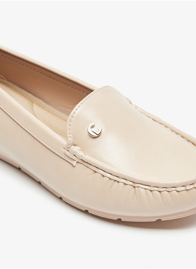 Le Confort - Textured Slip-On Loafers - Image 1