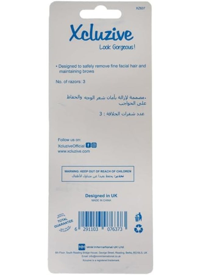 Xcluzive موسات الحواجب 3 قطع - Image 2