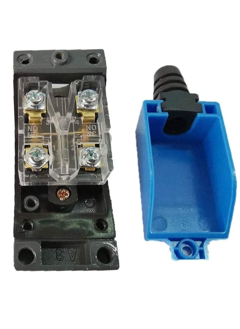 Excefore - ME-8108 Momentary Limit Switch Travel Switch, Adjustable Roller Lever Arm arduino Limit Switch NC-NO CNC Mill Laser Plasma Router (3PCS, ME-8108 Adjustable Long Lever Arm) - Image 1