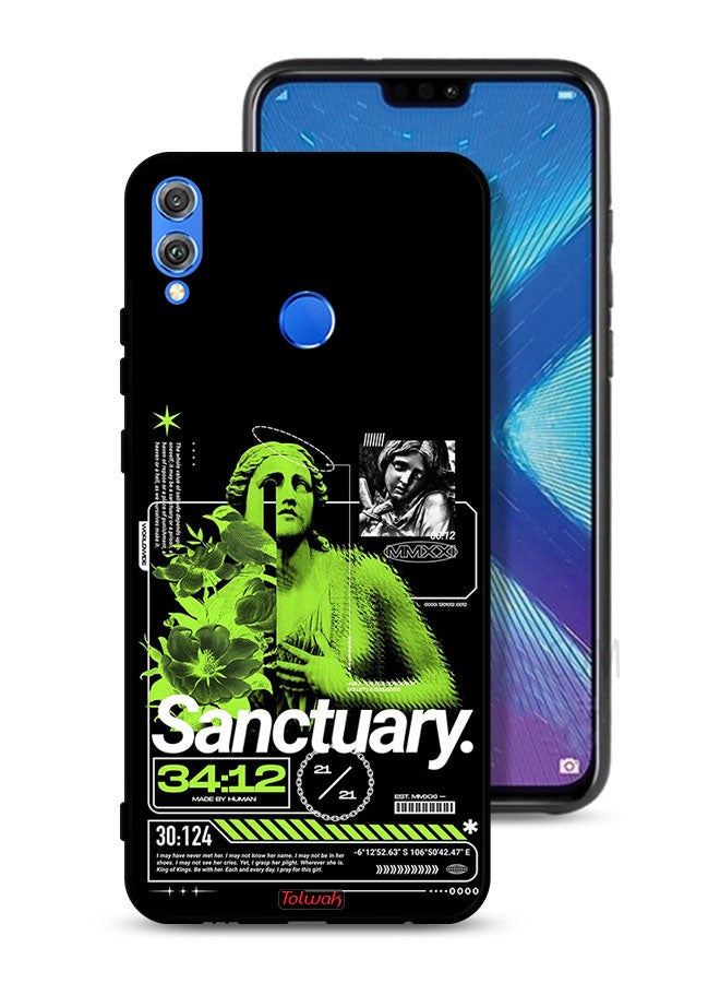 Tolwak Honor 8X Protective Case Cover Sanctuary - Image 1