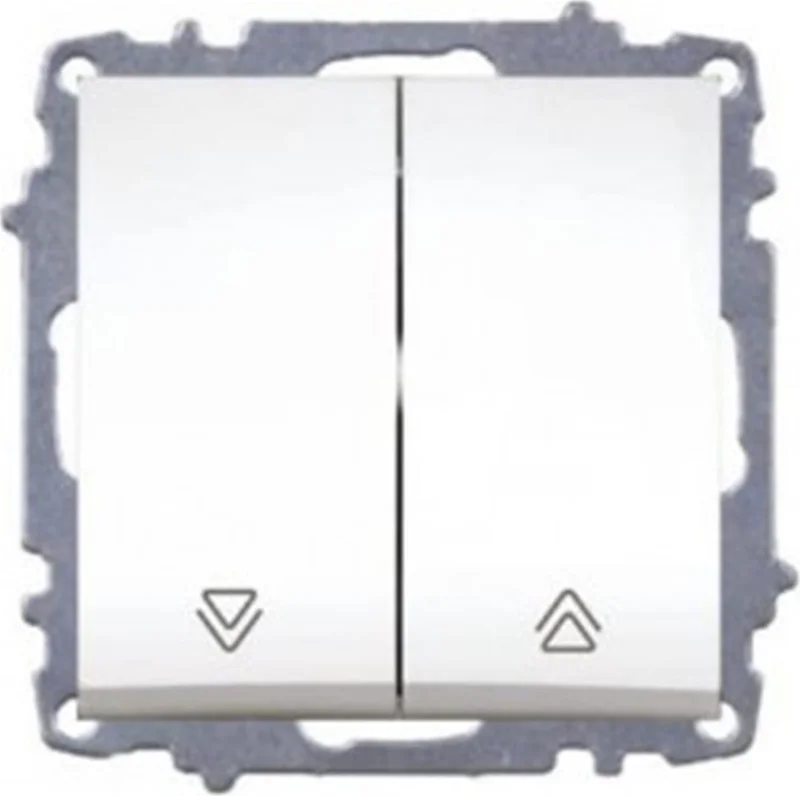 Elbi Zena White Blind Switch