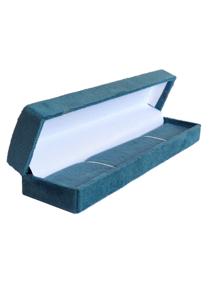 Generic - Velvet Box for Long Chain Gifts jewelers and Accessories Bracelet Storage Bag - Jewelry Display Box for Wedding - Engagement - Proposal - Birthday and Anniversary - Image 1