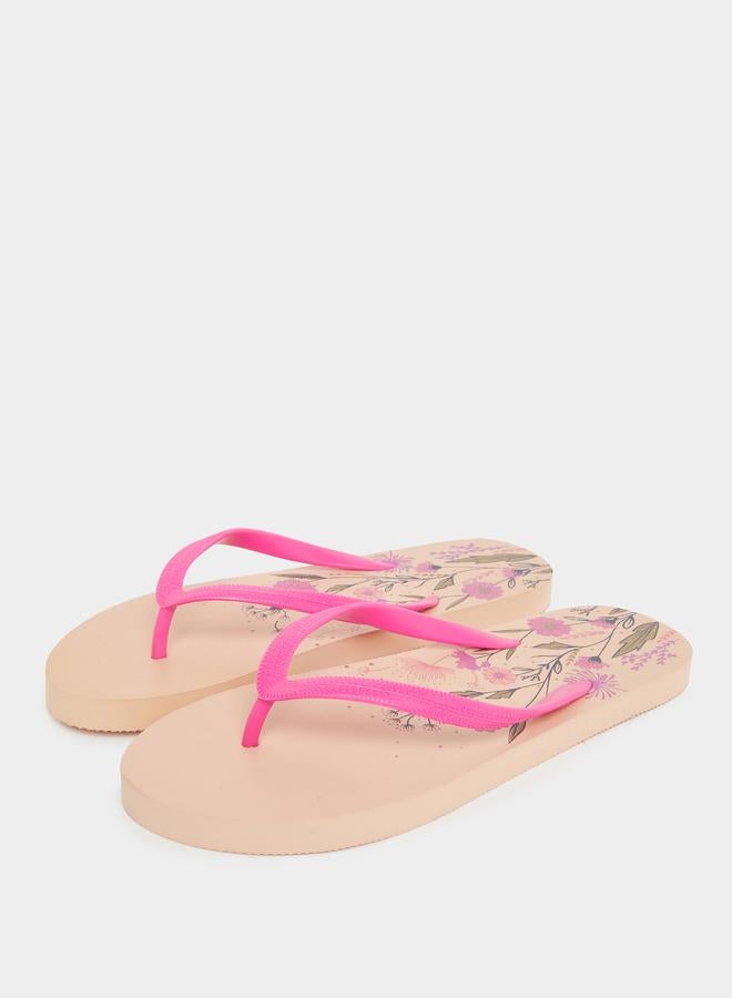 ستايلي شبشب بطبعة زهور - Image 2