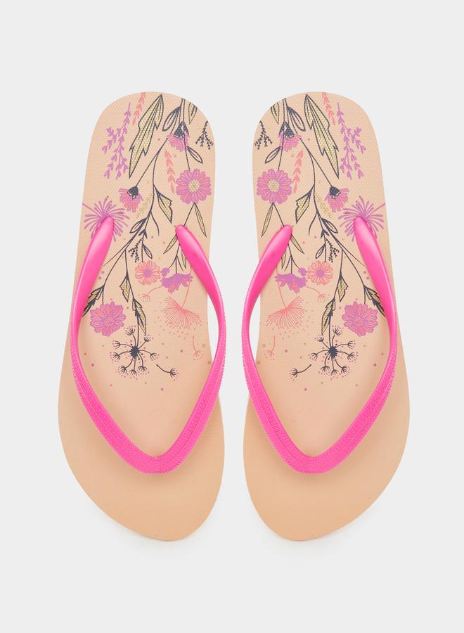 ستايلي شبشب بطبعة زهور - Image 5