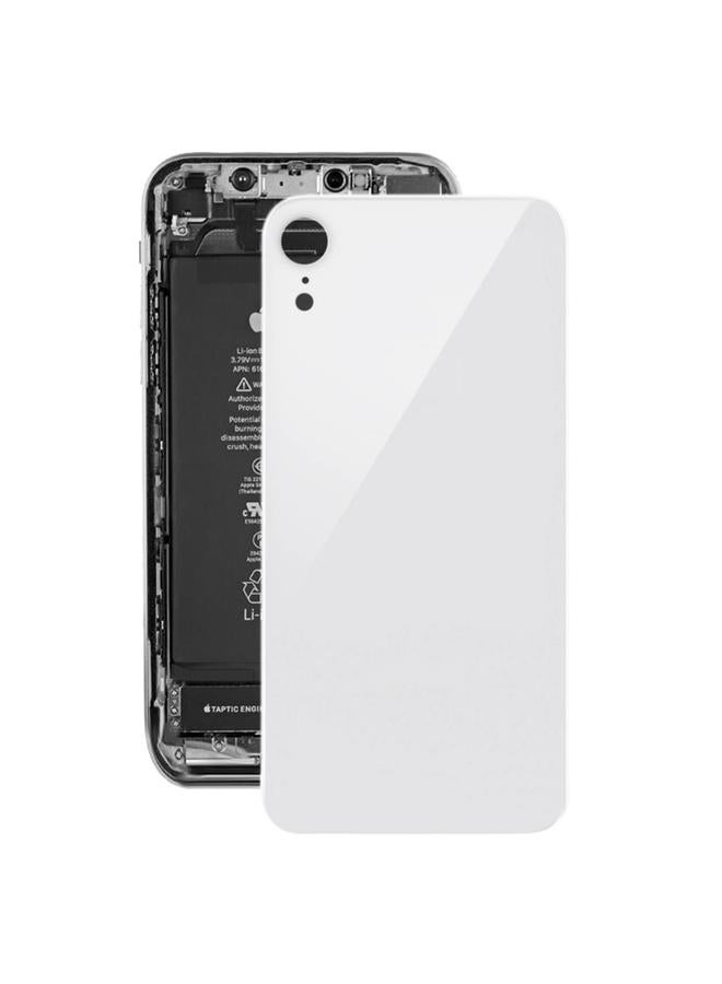 erorex Back Cover with Adhesive for iPhone XR(White) - Image 2
