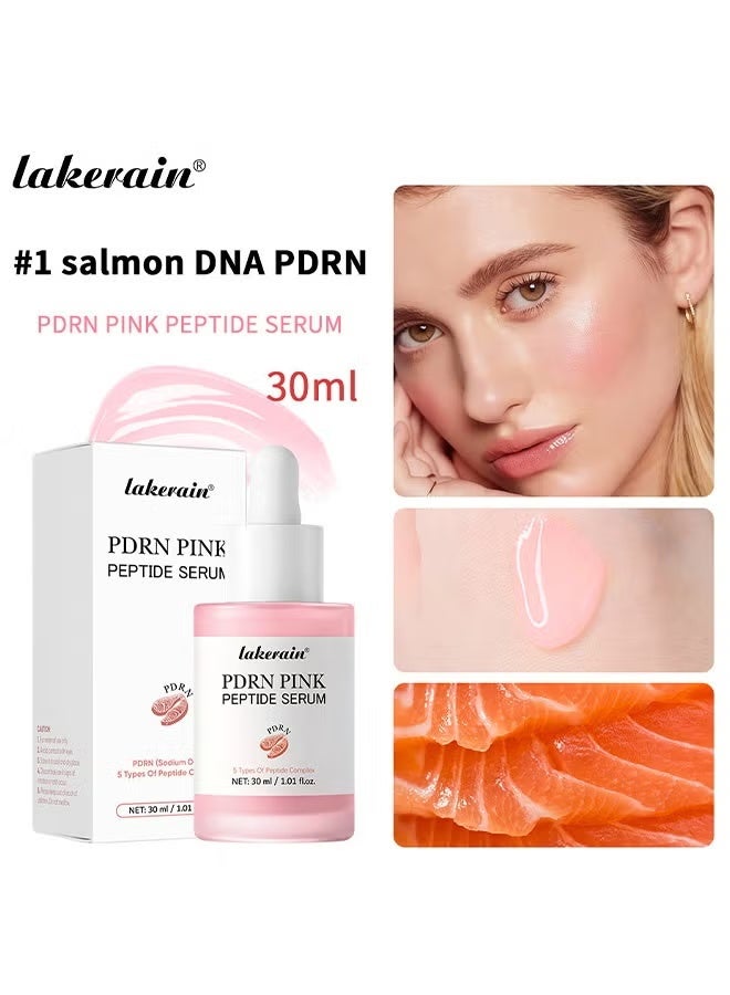 lakerain PDRN Pink Peptide Serum , Anti-Aging Repair, Skin Elasticity Boost, Radiant Complexion, Hydrating, Niacinamide with Multi-Peptide Complex (#1 Salmon DNA PDRN) - Image 2