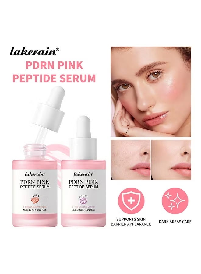 lakerain PDRN Pink Peptide Serum , Anti-Aging Repair, Skin Elasticity Boost, Radiant Complexion, Hydrating, Niacinamide with Multi-Peptide Complex (#1 Salmon DNA PDRN) - Image 4