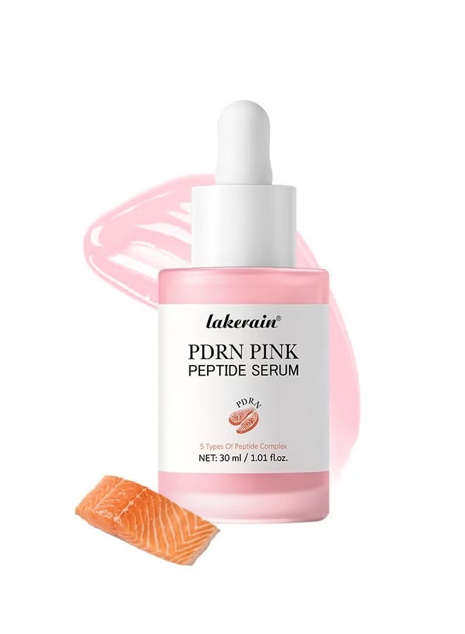 lakerain PDRN Pink Peptide Serum , Anti-Aging Repair, Skin Elasticity Boost, Radiant Complexion, Hydrating, Niacinamide with Multi-Peptide Complex (#1 Salmon DNA PDRN) - Image 1