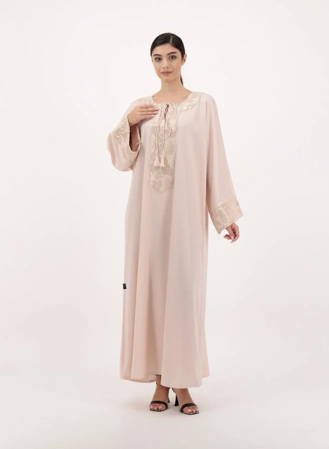 Meem by Mariyah  Embellished Kaftaan for Women | Best Price UAE