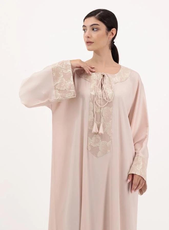 Meem by Mariyah  Embellished Kaftaan for Women | Best Price UAE