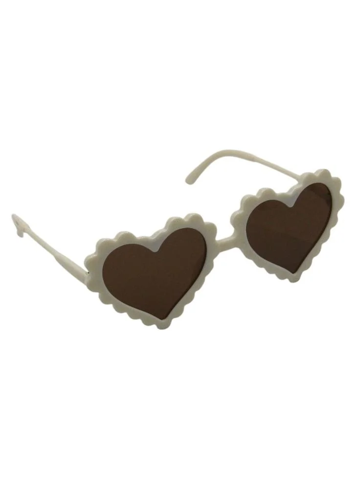 D'Daniela D' Daniela -  Ana Glasses and Headband Set For Babies and Girls - White