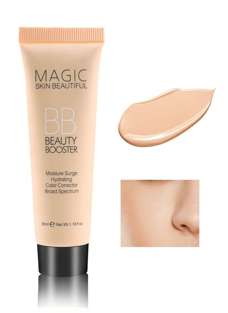 Heng Fang BB Cream Brightening Skin Tone Liquid Foundation Concealer Long Lasting Non Take Off Makeup Primer Cream COLOR 3  - Image 1