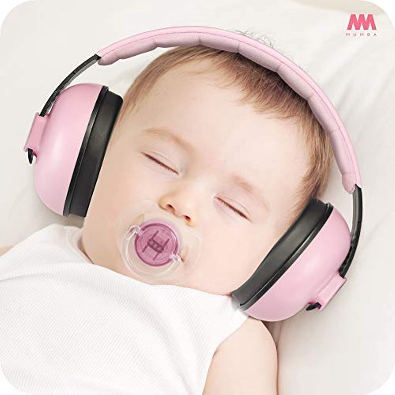 Mumba Baby Ear Protection Noise Cancelling Headphones for Babies and Toddlers Baby Earmuffs - Ages 3-24+ Months - Image 2