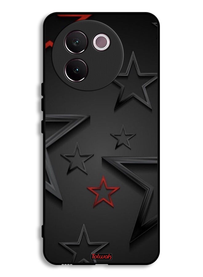 Tolwak Vivo V30e 5G Protective Case Cover Stars Pattern  - Image 1