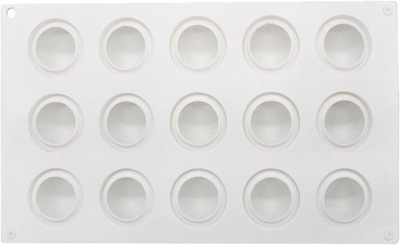 mostsom Silicone Mold Baking Pan Non-Stick Baking Pastry Chocolate Cake Dessert DIY Decoration Tools (Ball M_11.8x6.8x0.16 inch) - Image 2