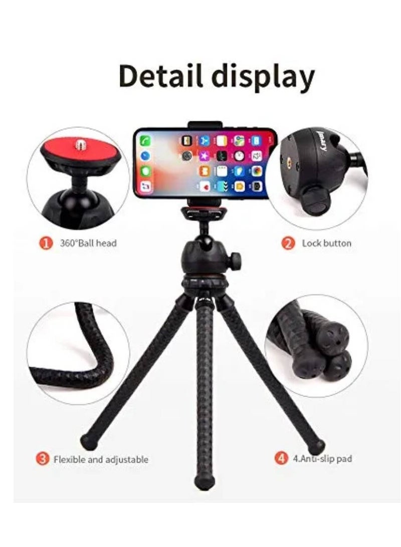 MT-25 - Table Top Mini Portable Flexible Tripod Stand for Mobile Phones and DSLR & Digital Cameras  - Image 2