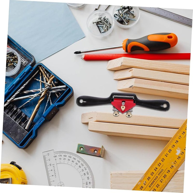 مُسَوِّي الخَشَب اليدوي القابل للتعديل، أداة نجارة مدمجة وخفيفة الوزن لأعمال التشذيب والتشطيب DIY - Image 4